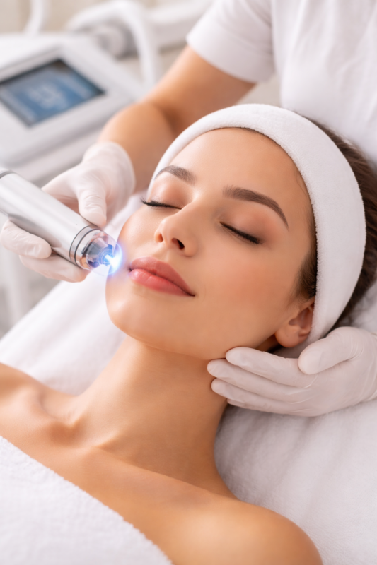 Bez igłowa mezoterapia w gabinecie urody