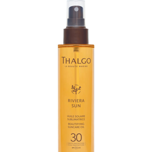 THALGO Beautifying Suncare Oil Spf 30 150 ml - Upiększający ochronny olejek do twarzy i ciała.